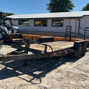 2018 A&F 18 ft T/A Equipment Trailer