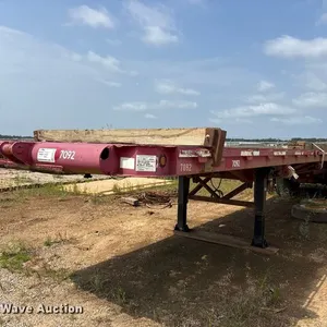 1976 Sontan 11PTW-2-7040SL flatbed trailer