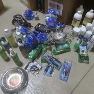 Vita Oil, Coat Oil, Stainless Steel Bowls w/ Stand, Nail Clippers, Ball Puffs, Leashes