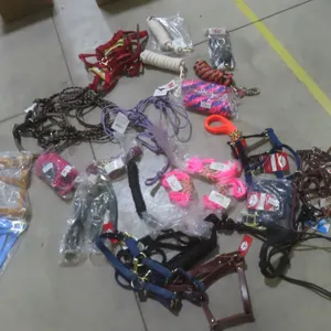 New Equine Halter and Lead Lot – Various Styles, Sizes and Colours