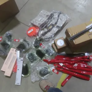 Steel Combs, Ridged Scrapers, Sweat Scrapers, Washer Combs, Body Brush, Wash Mitt and Trailer