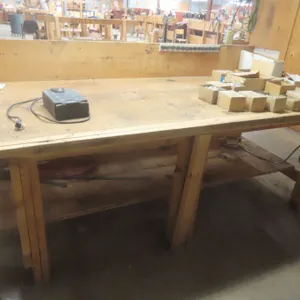 Work Bench 35 x 43 x 96.  Product Not Included