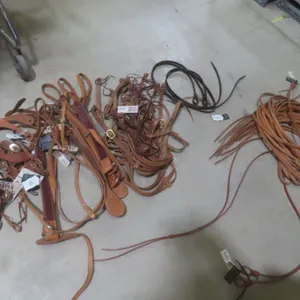 New Equine Tack Lot – Headstalls, Breast Strap, Reins, Spur Straps and More