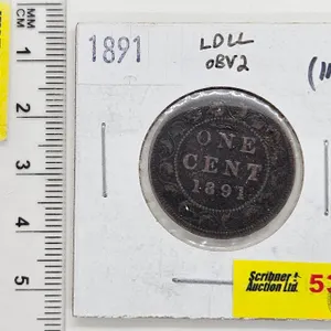Canada Large Cent 1891