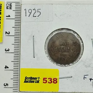 Canada One Cent 1925