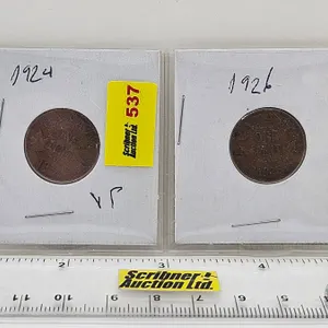 Canada One Cent (2) : 1924; 1926