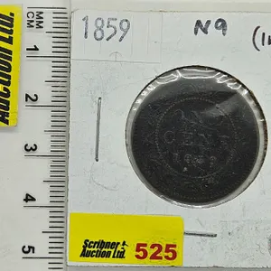 Canada Large Cent 1859