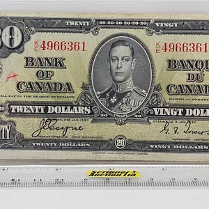 Bank of Canada $20 Bill 1937 : Coyne/Towers #KE4966361