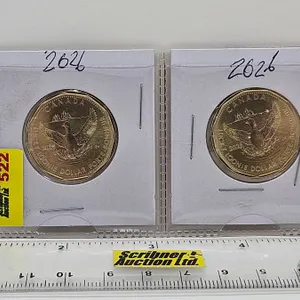 RCM Canada : 2026 Lucky Loonie (2) : Collector’s Edition Non-Circulation Coin : King Charle