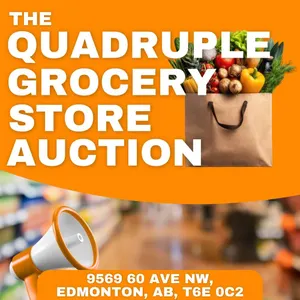 WELCOME TO THE 9569 60 AVE NW, EDMONTON GROCERY AUCTION