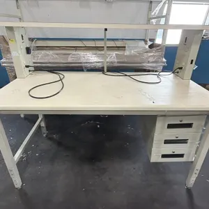 Arlink Metal Workbench with Outlets 72” x 35” x