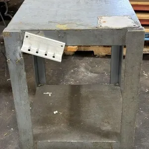 Heavy Steel Table 25” x 25” x 33”