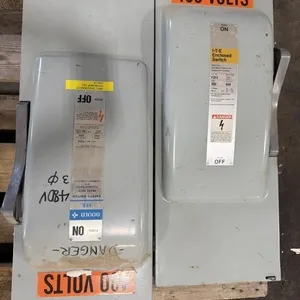 (2) Disconnect Boxes 33.5” x 13” x 6.5”