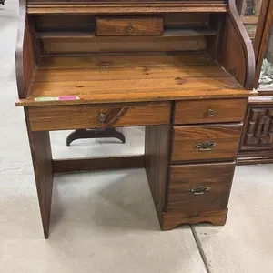 Vintage Writing Desk - 38x24x44 inches