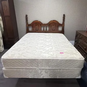 Vintage Style Wooden Headboard with Queen Sized