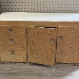 Vintage Wooden Veneer- 53.5x20x28 inches