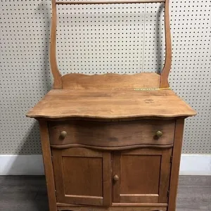 Antique Wash Stand, 30.5x19x29.5 inches
