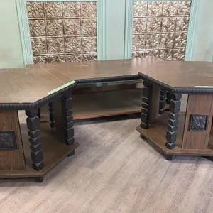 Vintage Coffee Table with Matching Side Tables-