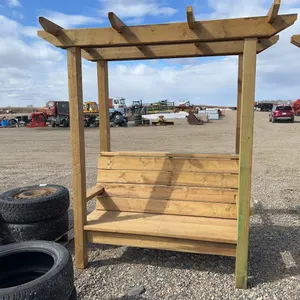Pergola Bench 60" Long x 29" Wide x 85" High