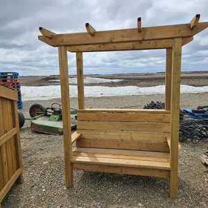 Pergola Bench 60" Long x 29" Wide x 85" High