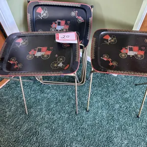 4 TV trays