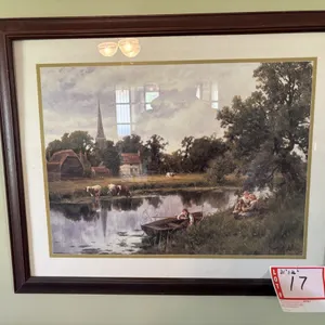 Rural picture, 31 x 26”, Henry H Parker