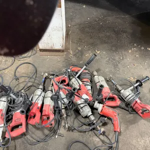Corded Milwaukee Right Angle Drills with Accessories