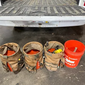 4 Buckets with Tools