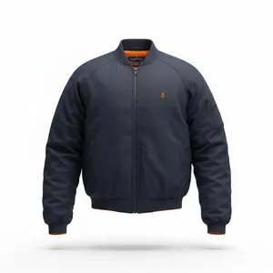Nautica Men's XL Navy Jacket with Orange Lining
