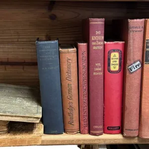 Vintage Books Including Language, Music, and Literature