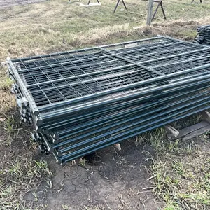 12 - NEW/UNUSED 7' WIRE MESH PANELS - SOLD PER  PANEL