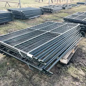 12 - NEW/UNUSED 7' WIRE MESH PANELS - SOLD PER PANEL