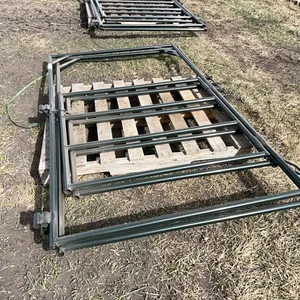 2 -  NEW/UNUSED 4' PANEL w/ 42" FRAMED GATE - SOLD PER PANEL