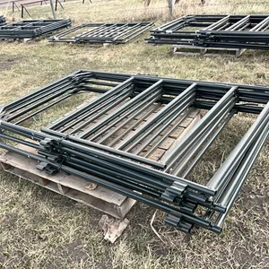6 - NEW/UNUSED 4' PANEL w/ 42" FRAMED GATE - SOLD PER PANEL