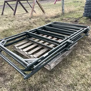 6 - NEW/UNUSED 4' PANEL w/ 42" FRAMED GATE - SOLD PER PANEL