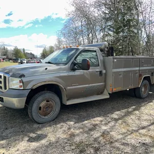 2005 FORD F350 DUALLY SERVICE TRUCK-WILL NEED NEW BATTERY