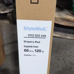 Style Well Drapery Rod 66" x 120