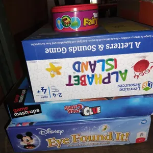 Assorted Children Board Games (As Is)