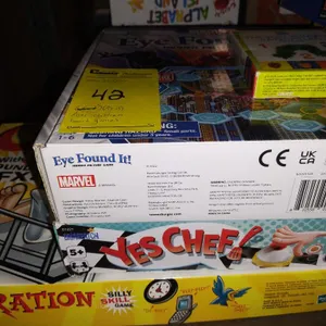 Assorted Children Board Games (As Is)