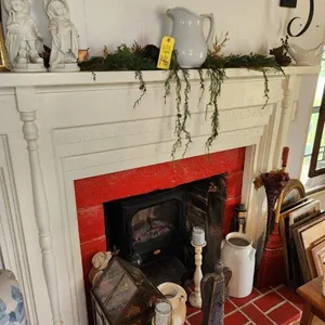 Contents of Fireplace Mantel & Hearth (Fireplace Insert NOT Included)