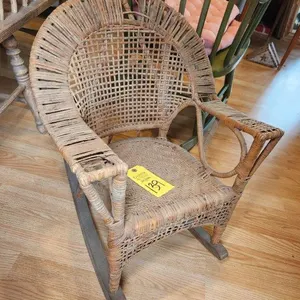 Child's Wicker Rocking Chair
