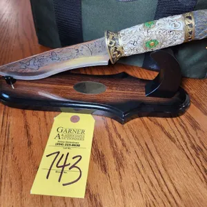 Eagle Head Bowie Knife - Decorative