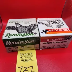 Remington 12GA Game Load & Winchester 12GA Rabbit & Squirrel