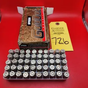 Speer Gold Dot 40 S&W 165 GR