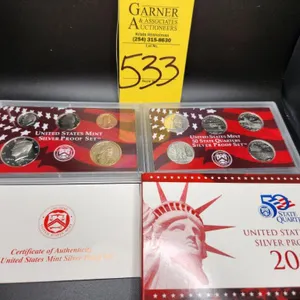 2001 United States Mint Silver Proof Set S