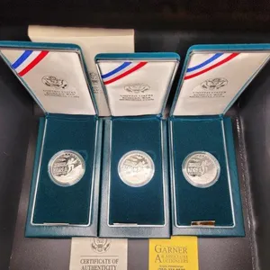 3 - United States Korean War Memorial Coin Proof Silver Coin 1953-1991