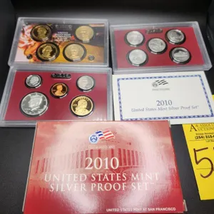 2010 United States Mint Silver Proof Set S
