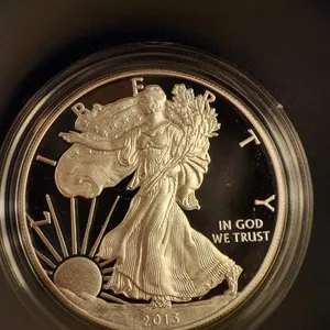 2013 - W American Eagle One Ounce Silver Proof Coin