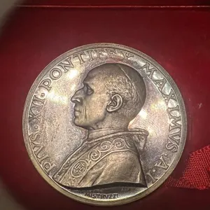 Pivs XII (1939-1958) 1939 Jubileum Medal, Mistruzzi, 1939 For the election as Pope