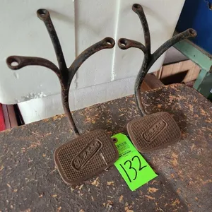 Studebaker Buggy Steps (2) Very Old and in Good Condition